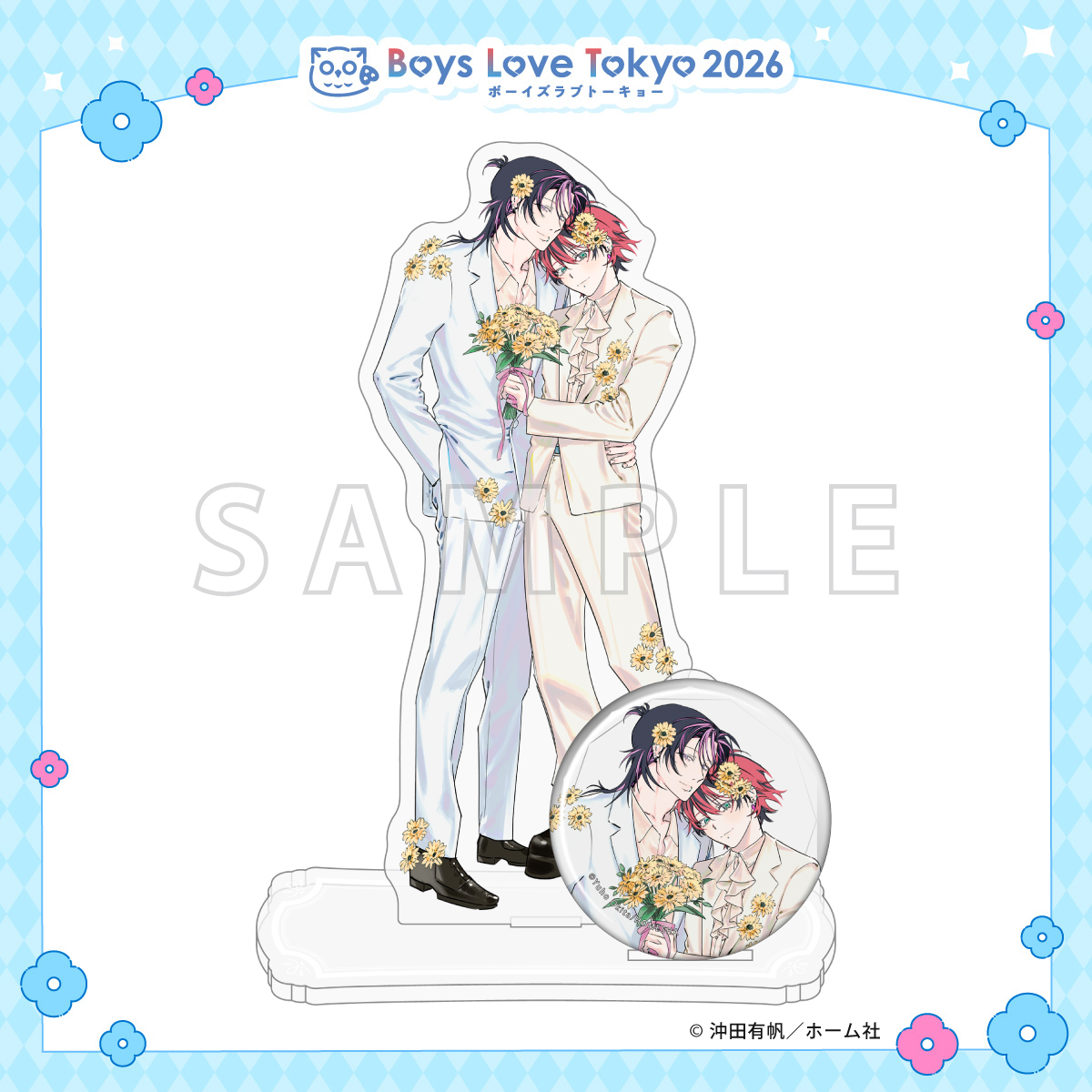 アクリルスタンド&缶バッジセット／PUNKS△TRIANGLE