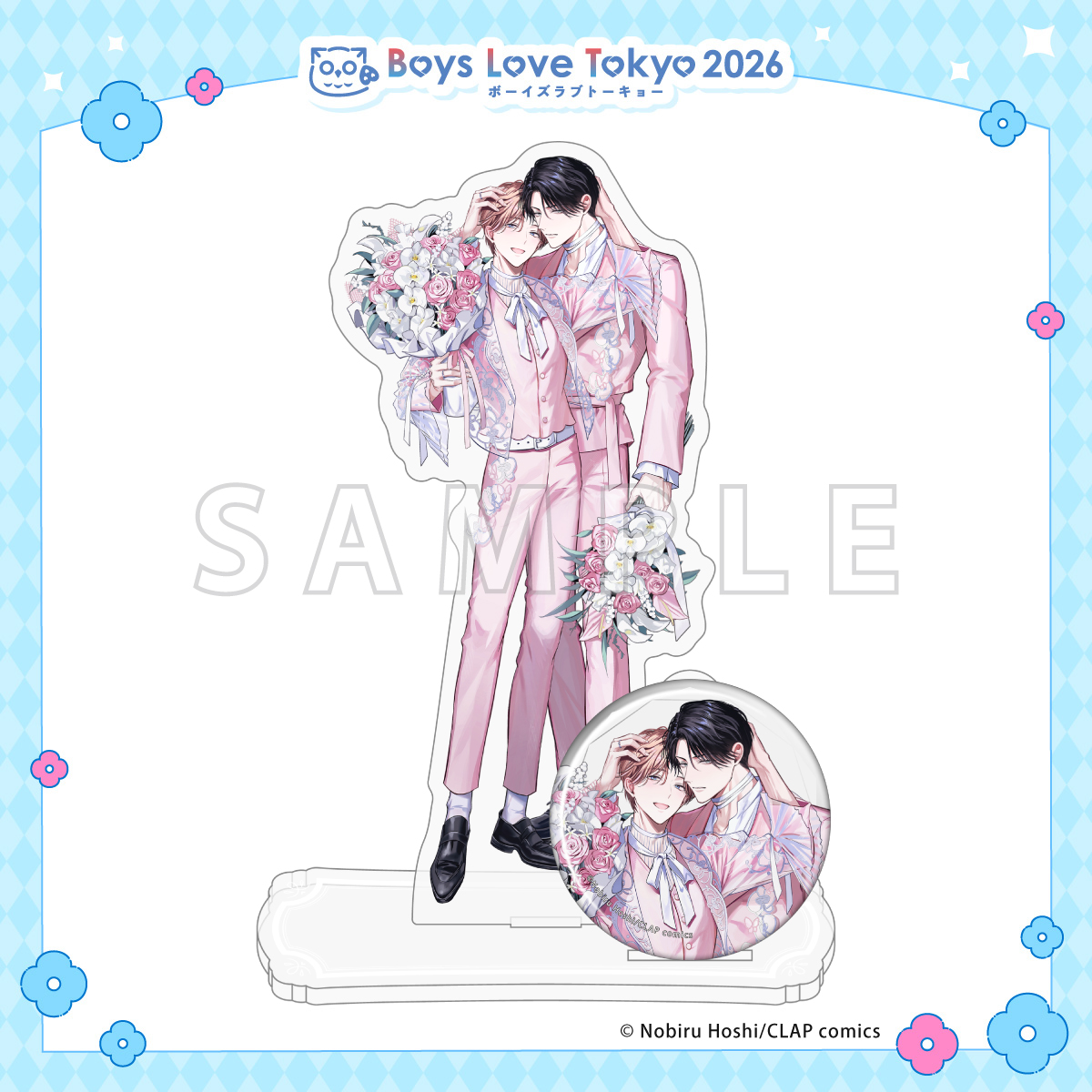 アクリルスタンド&缶バッジセット／もっと可愛くなっていい