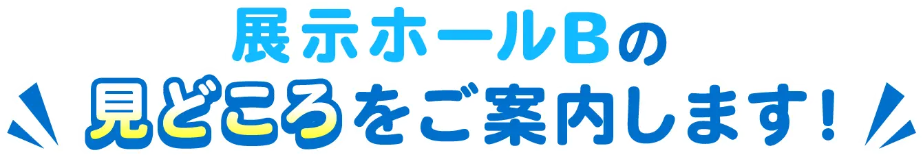 見どころをご案内します！